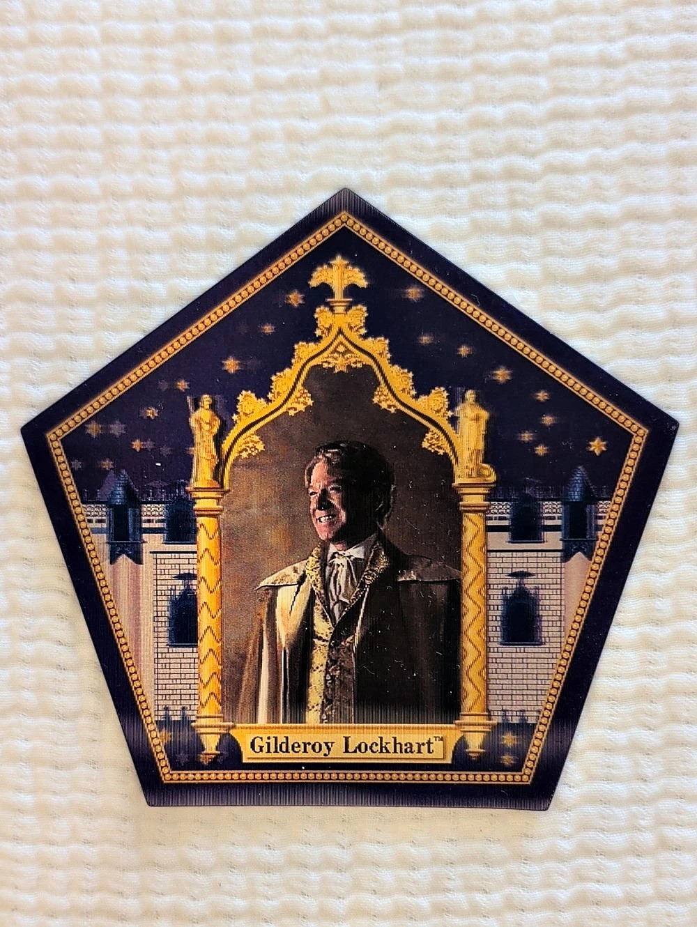 Harry Potter Gilderoy Lockhart Chocolate Frog Trading Card